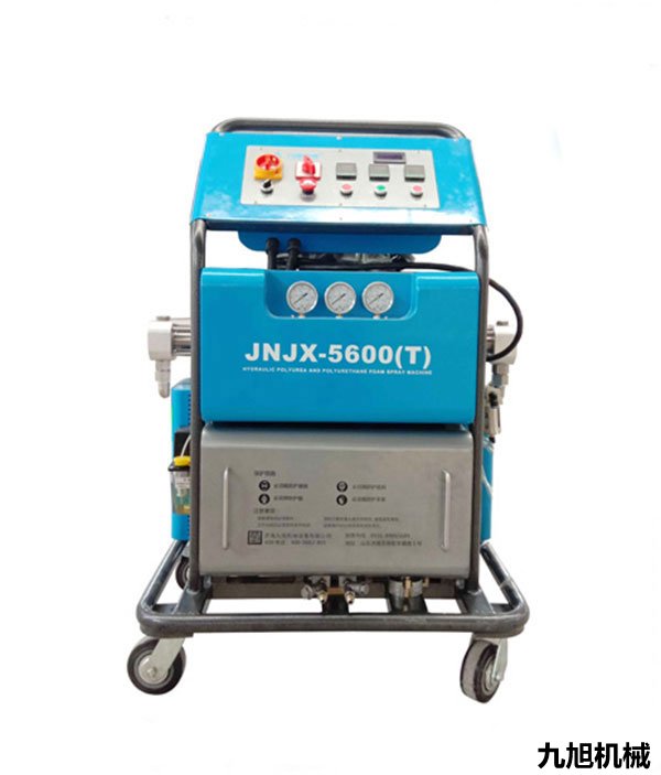 聚脲施工手工還是設備噴涂均勻?(圖1) JNJX-H5600(T)聚脲噴涂設備