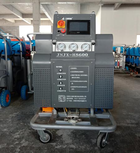 H5600PLC水面警示航標燈塔聚脲防腐高壓噴涂機