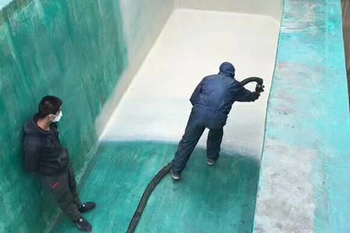 水池防水堵漏涂料 噴涂聚脲(圖3)