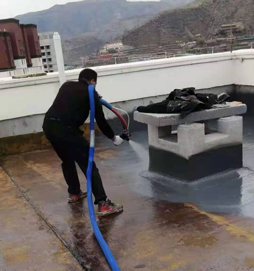 屋頂防水防護聚脲噴涂案例